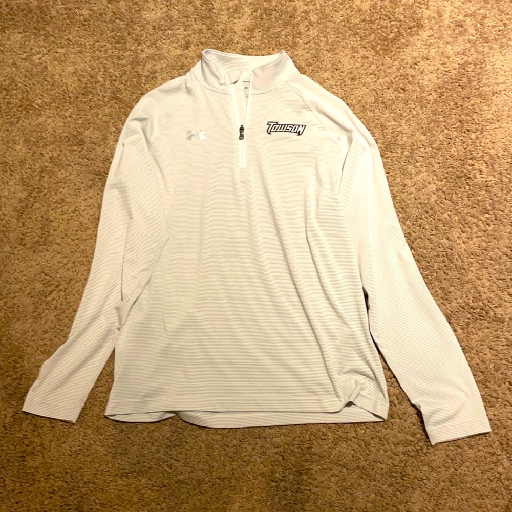 LIKE NEW Under Armour Towson University 1/4 Zip Pull-Over